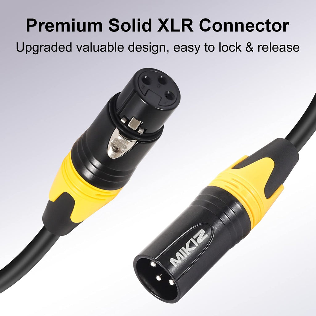 25ft 4 Pack XLR Microphone Cables Z99408