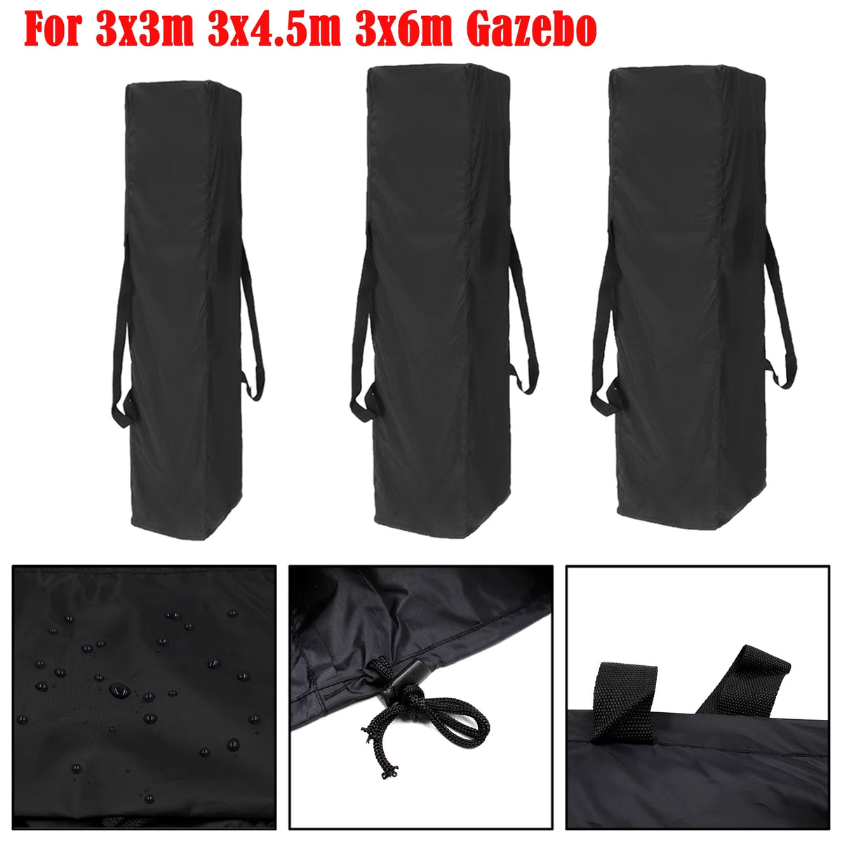 Waterproof Polyester Gazebo Marquee Garden With Carry Bag L784065