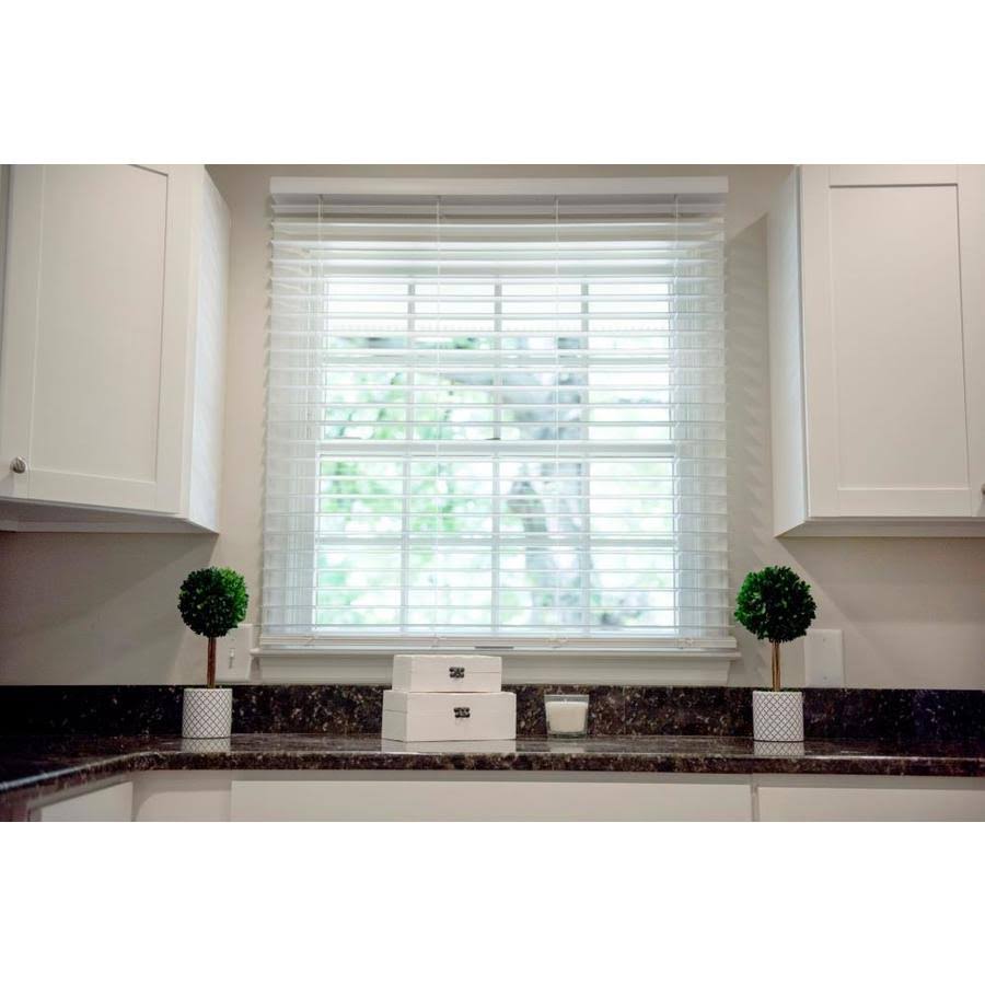 Cordless Faux Wood Room Darkening Blinds C518