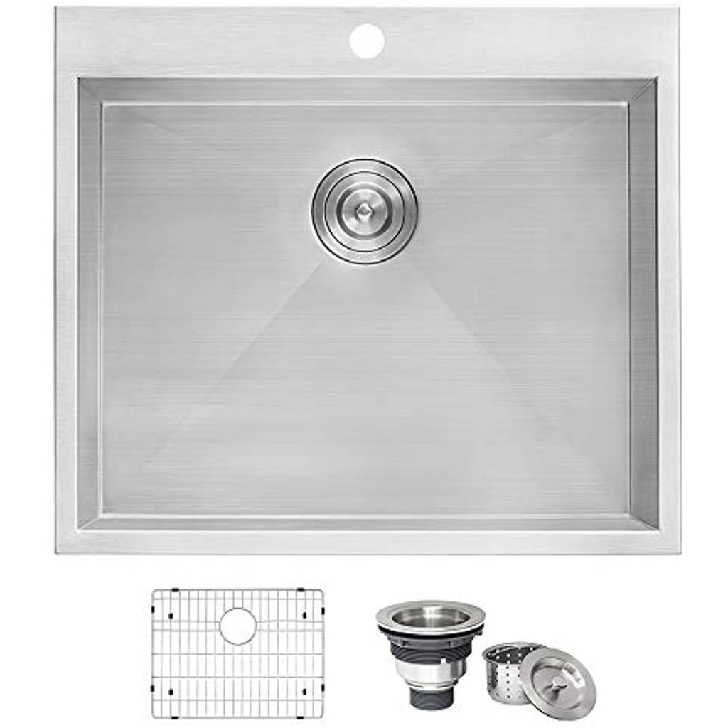 16 Gauge Stainless Steel Laundry Utility Sink O789413