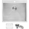 16 Gauge Stainless Steel Laundry Utility Sink O789413