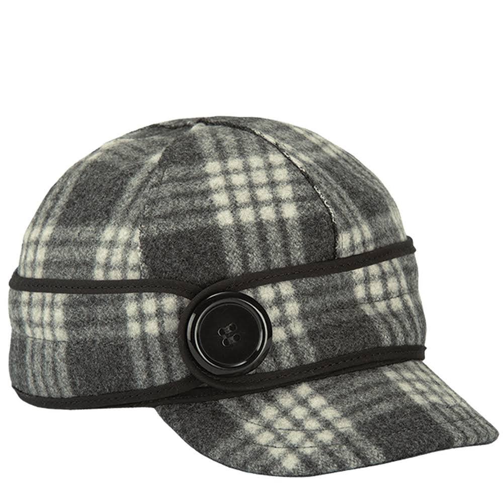 Saxon Plaid Button Up Cap I227860