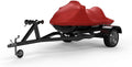 RED Jet Ski Cover with Trailer Straps and Storage Bag Z674