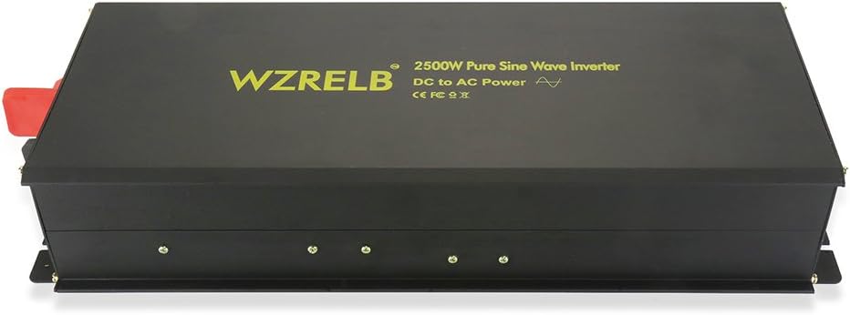 3000W Pure Sine Wave Power Inverter 24V 120V DC AC Converter F42096