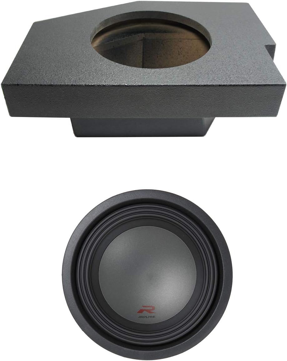 Single 10" Custom Loaded Sub Box Enclosure C82870