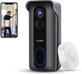 Wireless Wifi Video Doorbell Camera With Chime HD 1080P Waterproof Battery Powered 2-Way Audio Motion Detection IR Wide Angle Cloud Storage U678
