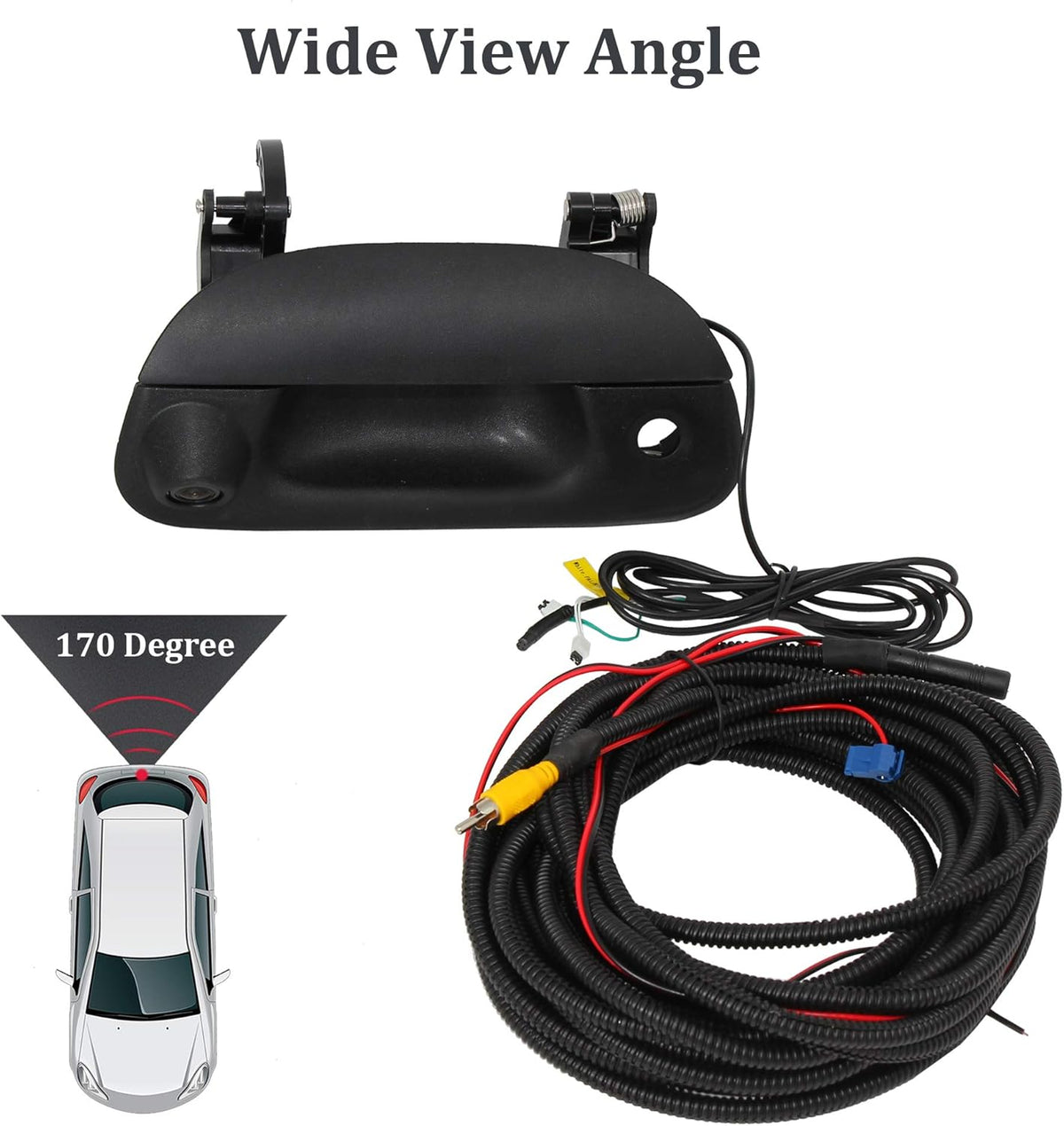Tailgate Handle Reverse Backup Camera Rear View Parking Waterproof G674628