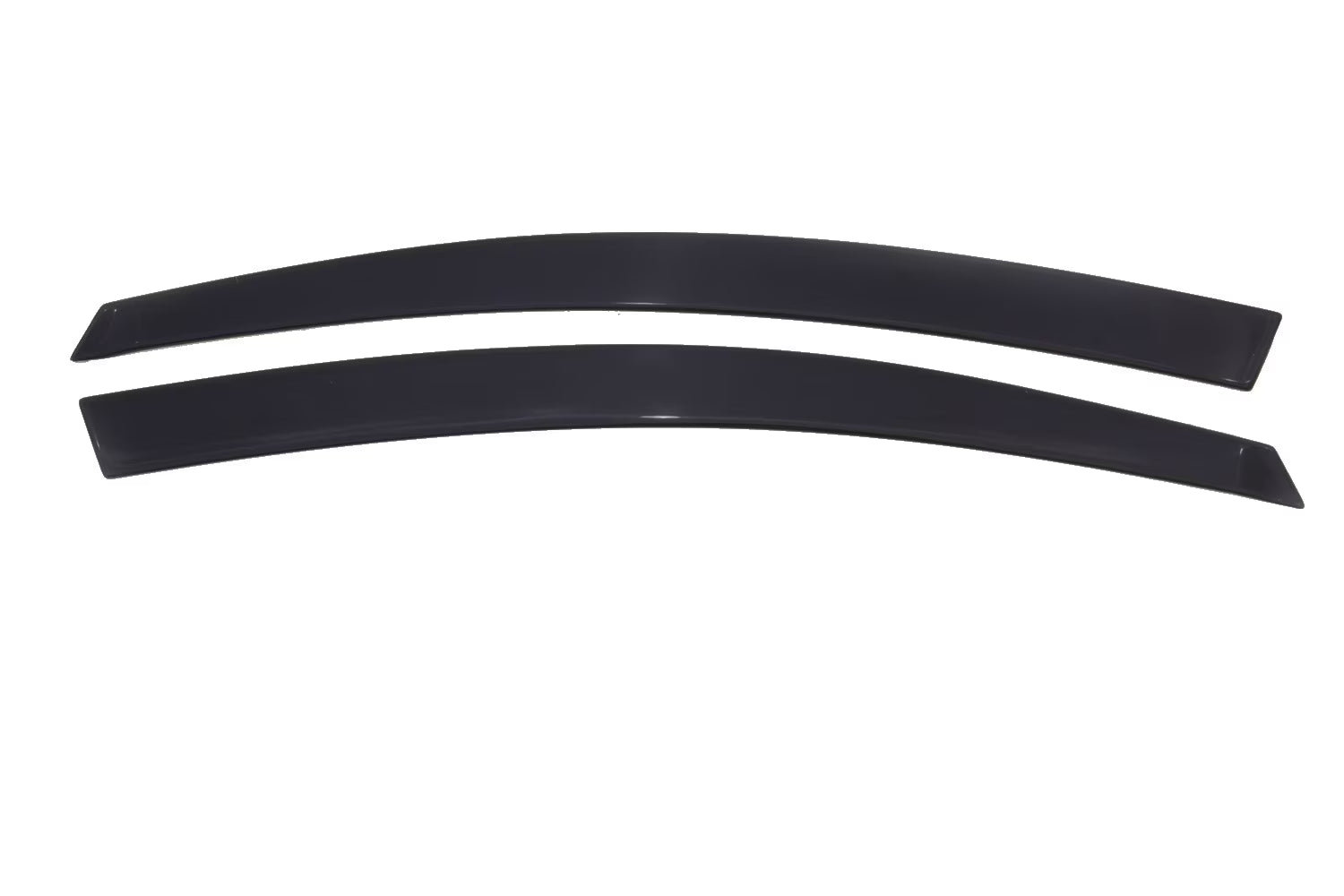 Matte Black Low Profile Ventvisor For Jeep Wrangler 2-Door Y57023