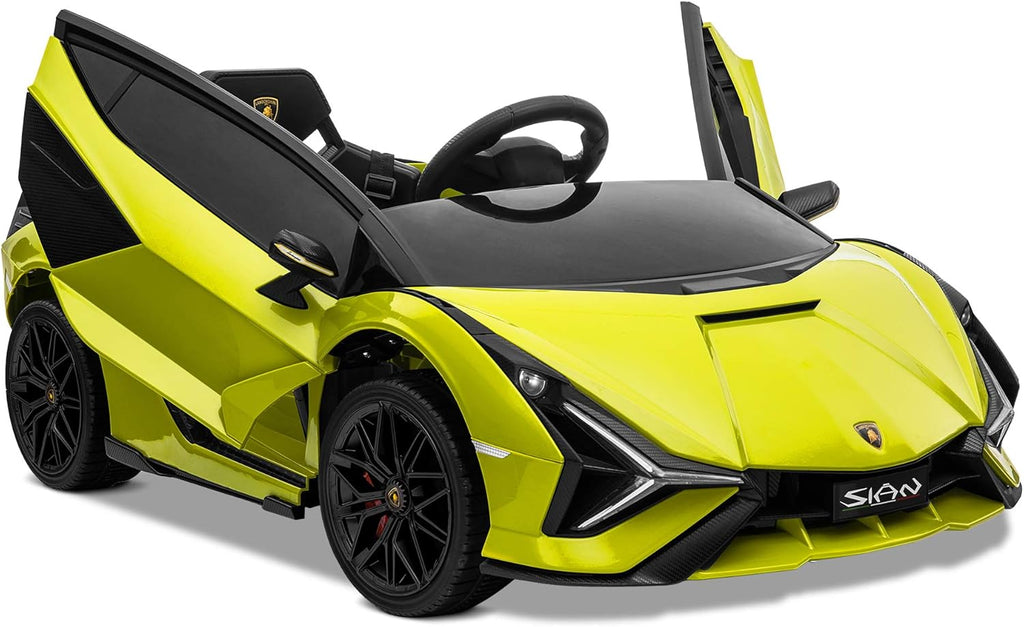 Green 12V Electric Ride On Toy Car with Remote Control Z86760