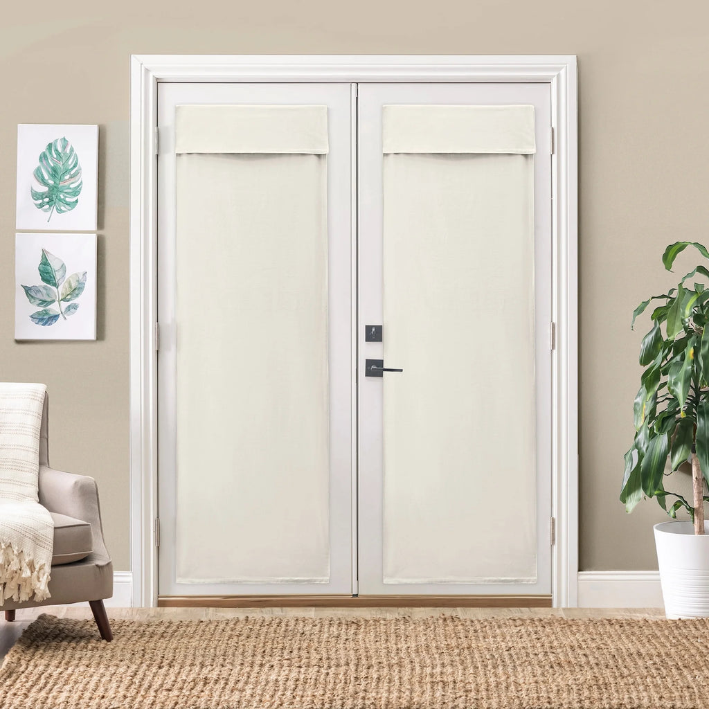 French Door Harmony Shade - 25"X70" Gray G101