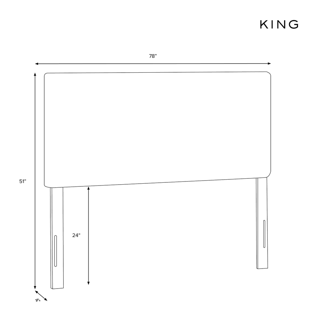 White Velvet Headboard D9835