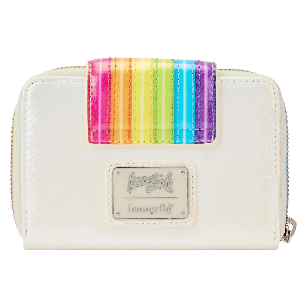 Rainbow Logo Zip Around Wallet K14461