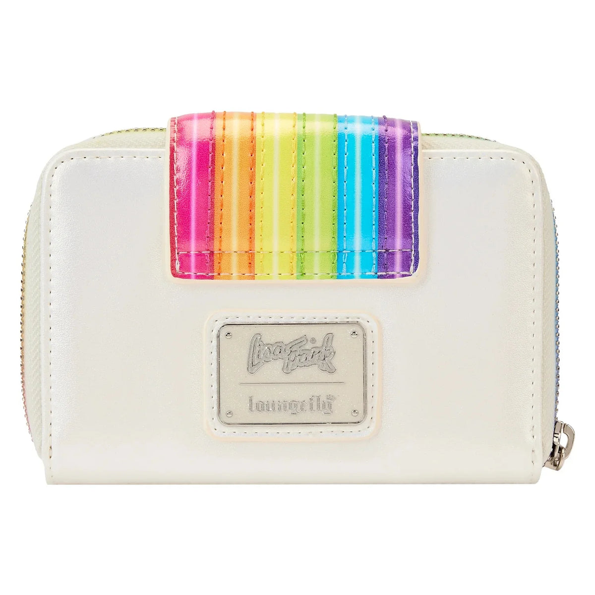 Rainbow Logo Zip Around Wallet K14461