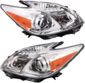 Halogen Headlight Lens and Housing Set of 2 B424