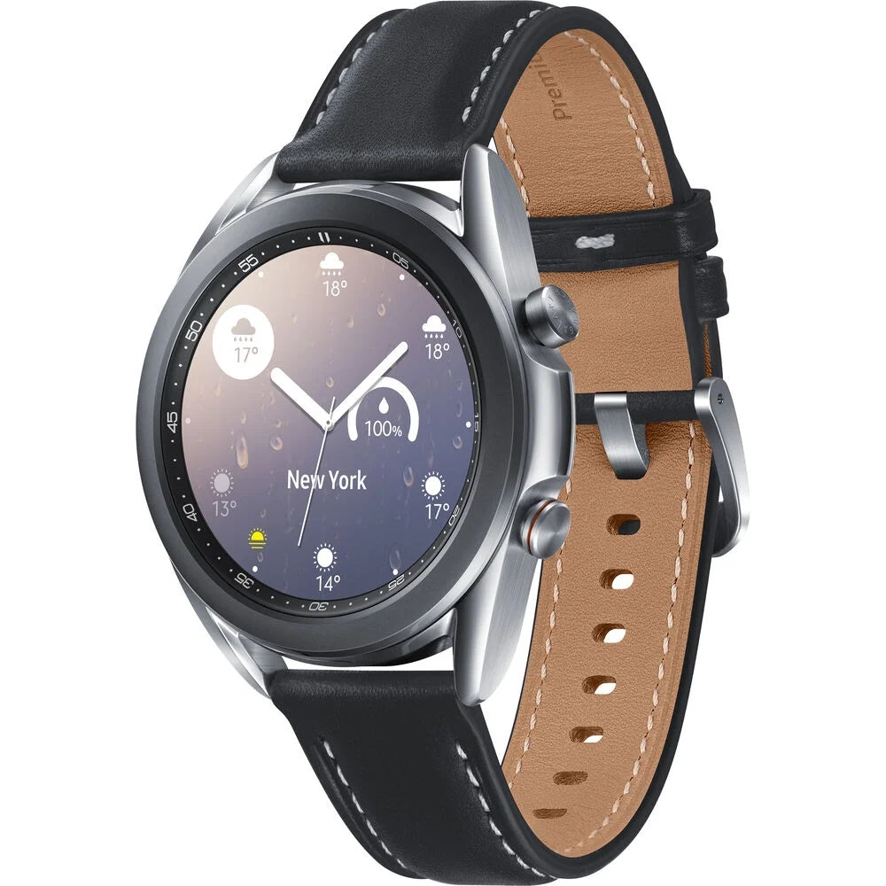 Mystic Silver Stainless Galaxy Watch3 Smartwatch 41mm BT J624502