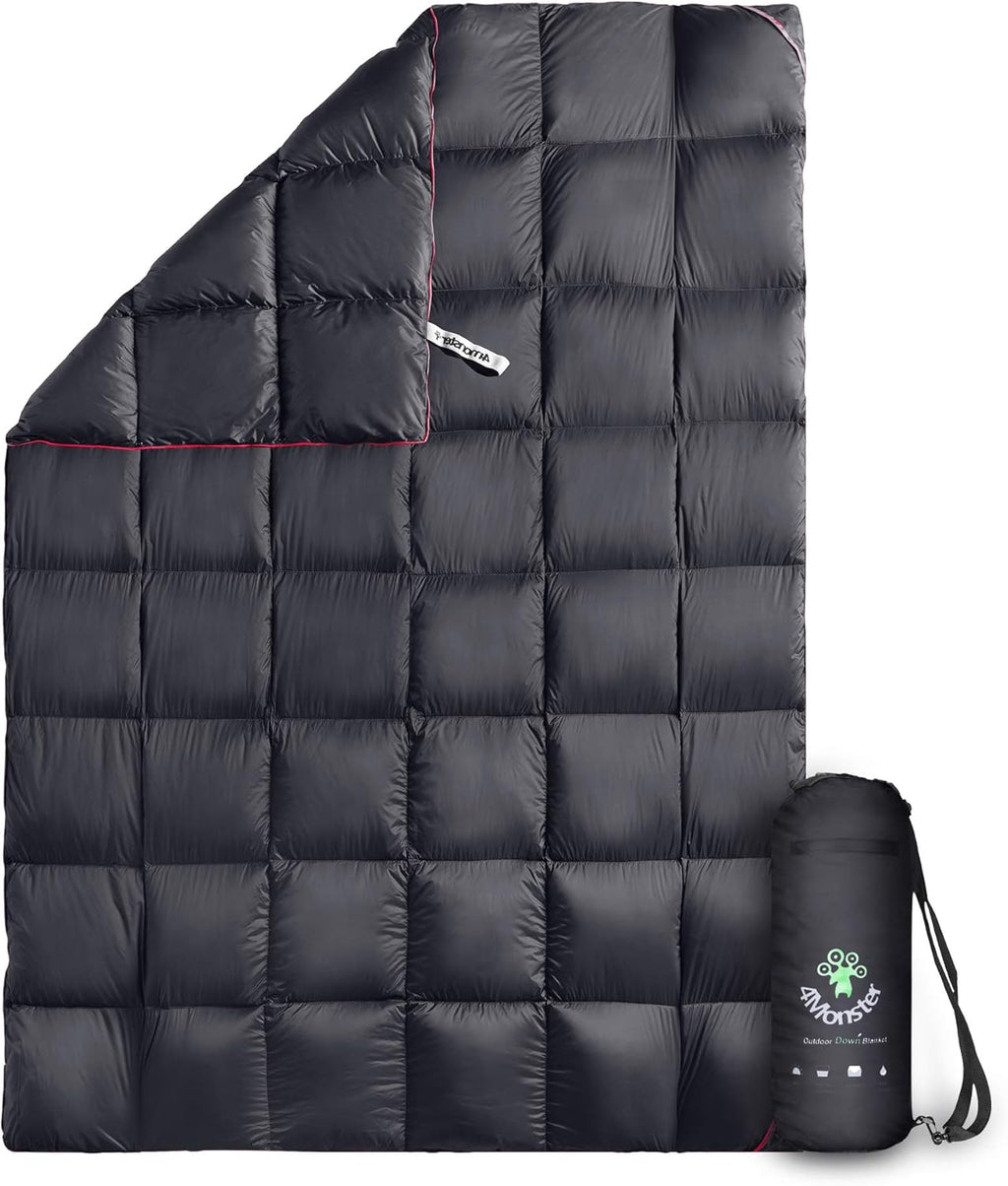 650 Fill Compact Waterproof Down Camping Blanket H7413