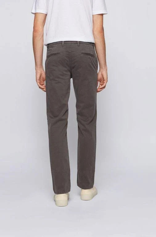 Slim Fit Brushed Stretch Cotton Chinos T35401