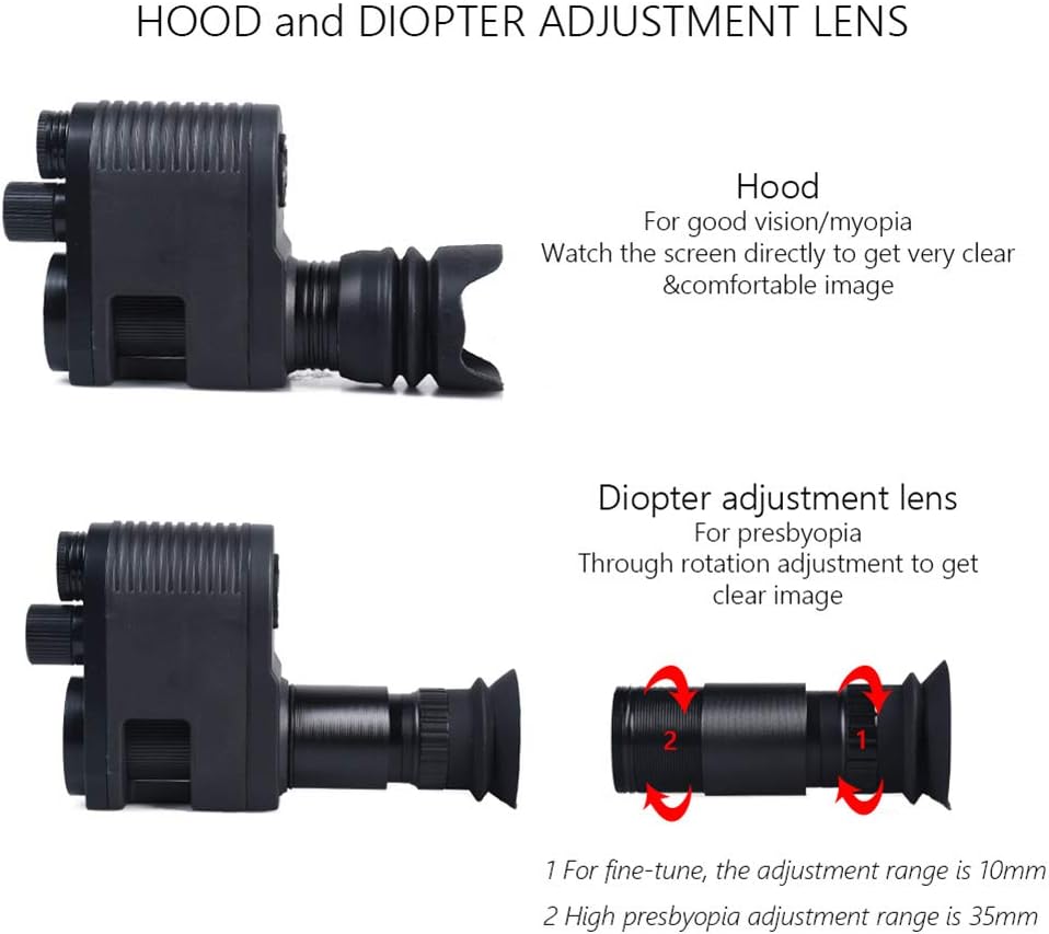 Digital Night Vision Monocular Scope Camera with 32GB Memory Card V231