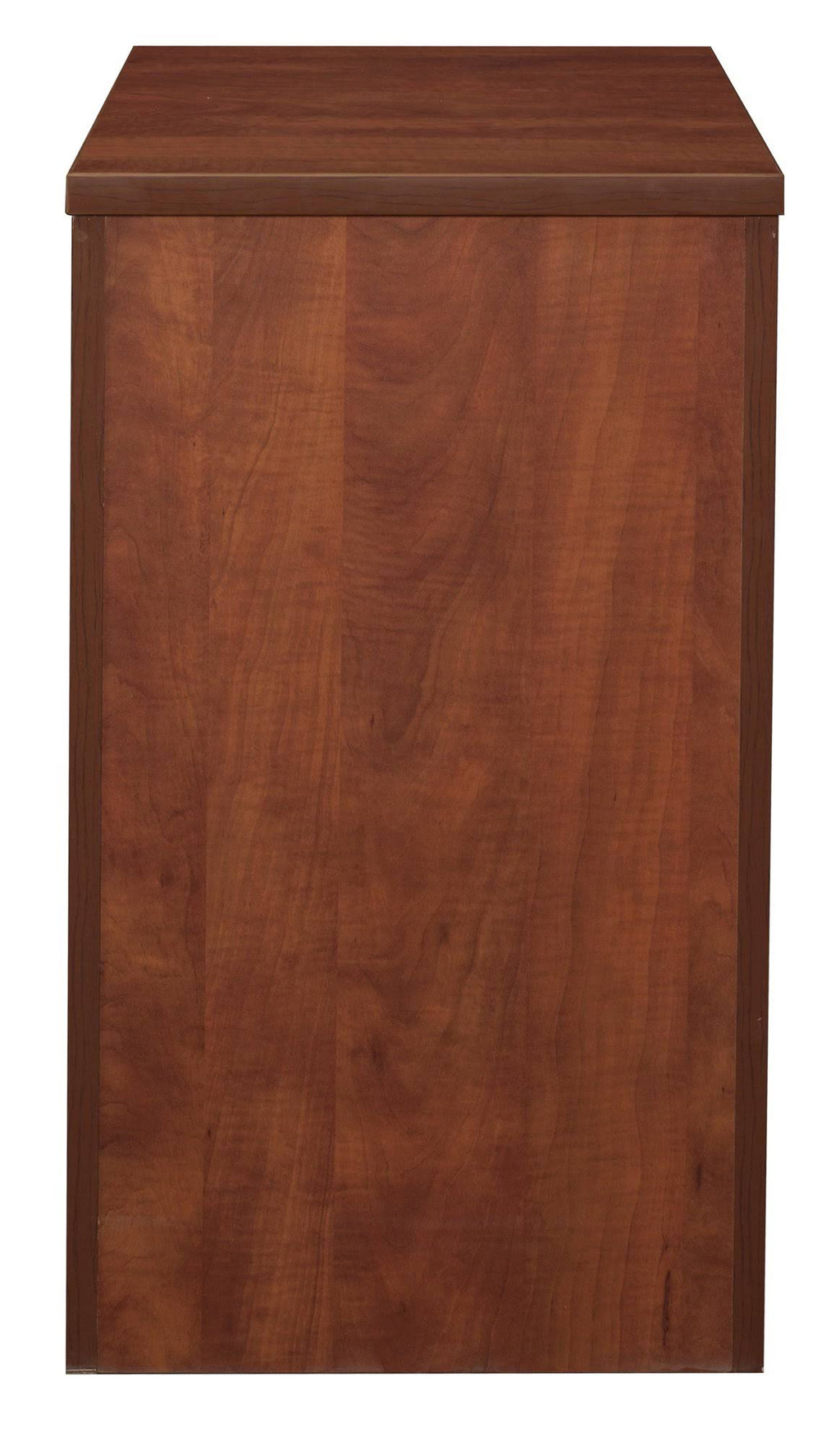 Mahogany Deskside Box File Cabinet K426