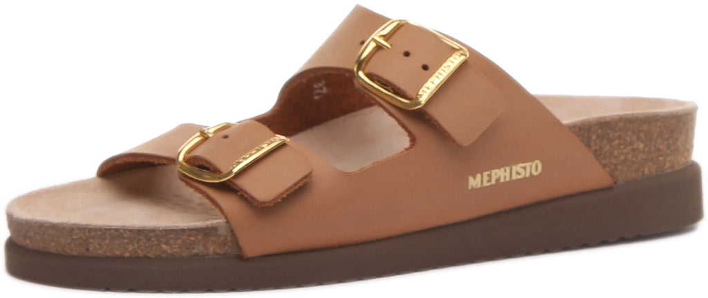 Camel Leather Sandal Size 10 V949