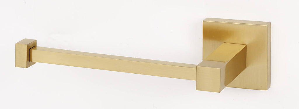 Satin Brass Single Post Tissue Holder P925