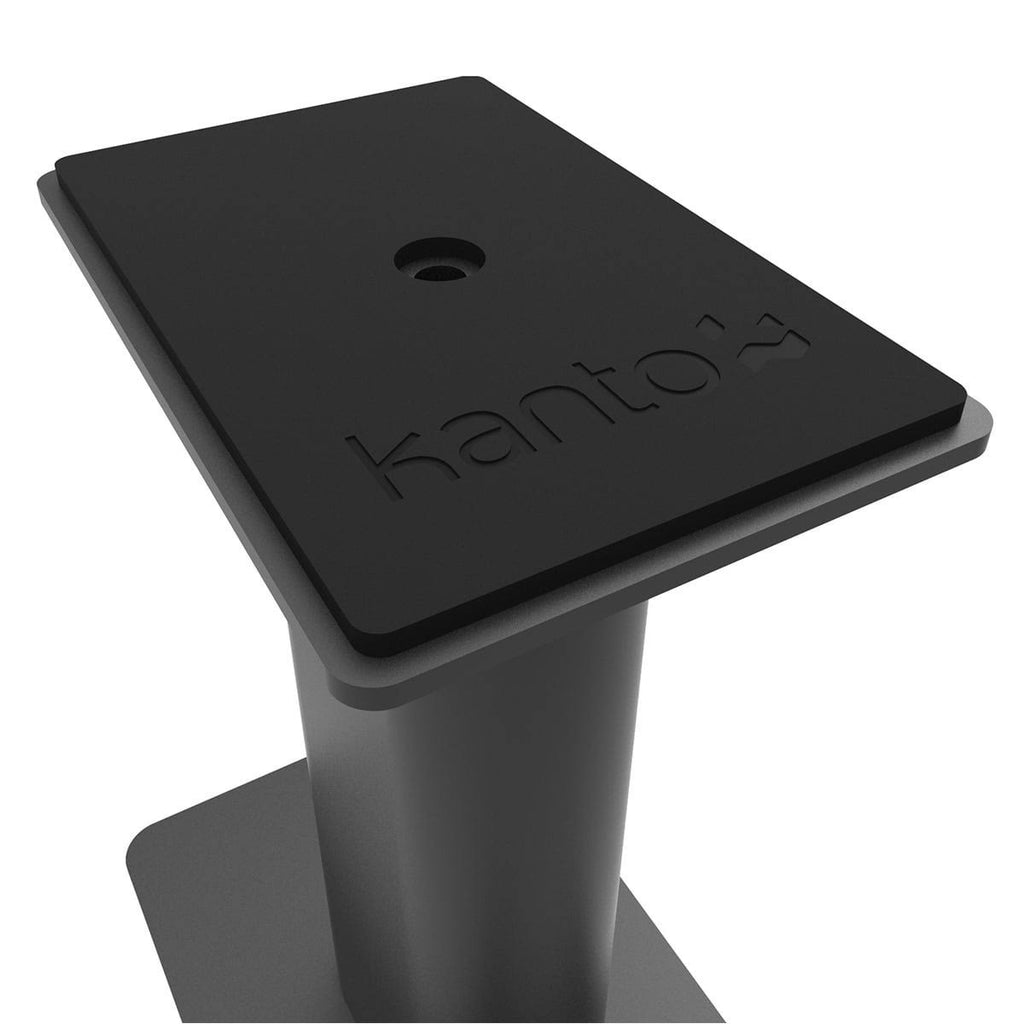 Matte Black Powered Bookshelf Speakers with Bluetooth and Desktop Stands Q9081