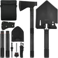 Folding Shovel and Camping Axe Tool Kit with Carrying Bag F412044