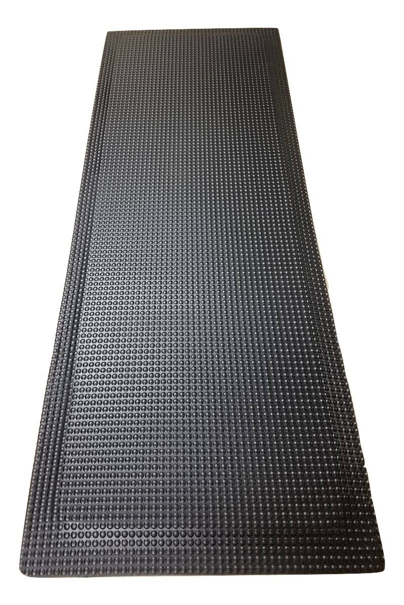 Anti-Fatigue No-Slip Mat Black - 3 ft. x 25 ft. x 0.63 in. M7517