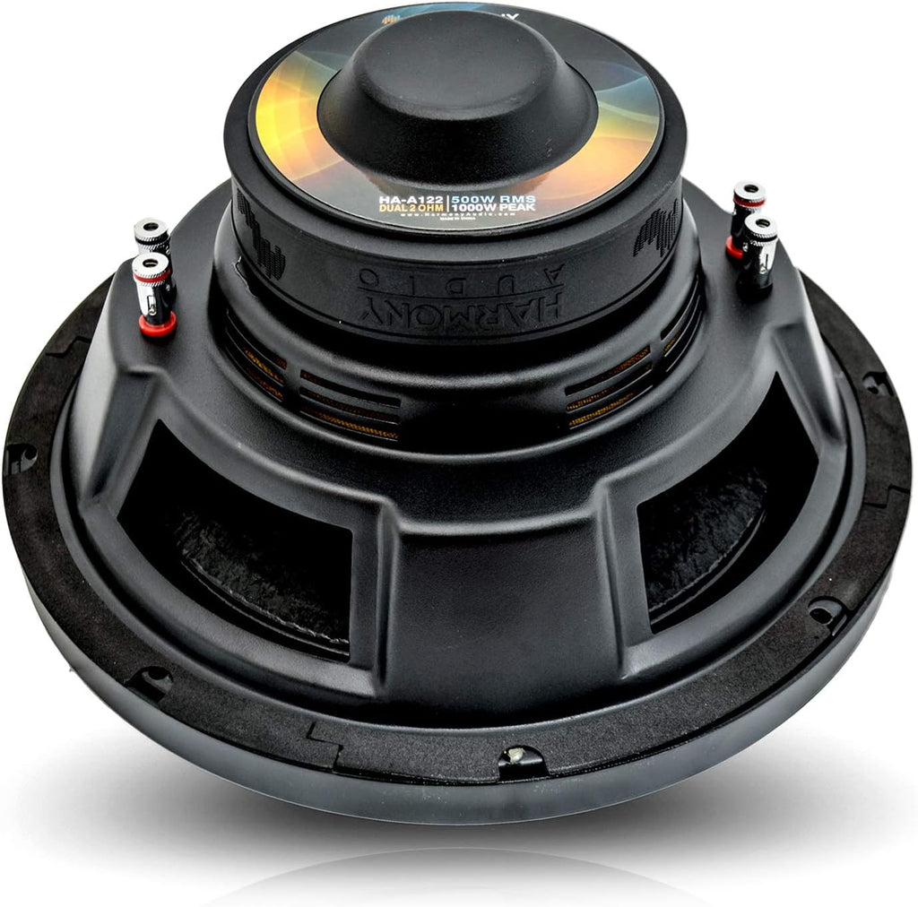 1000W Car Subwoofer Bundle with Amplifier & Amp Kit P974