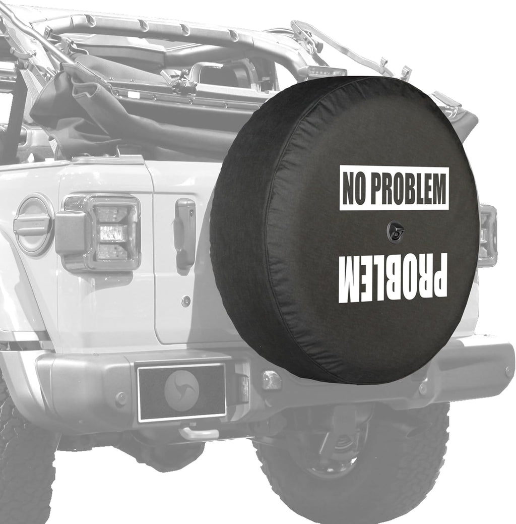 Soft JL Tire Cover for Jeep Wrangler with Back-up Camera, Pack of 2 H119