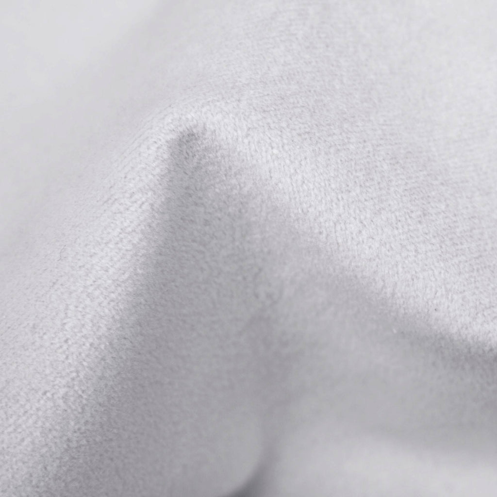 White Velvet Headboard D9835