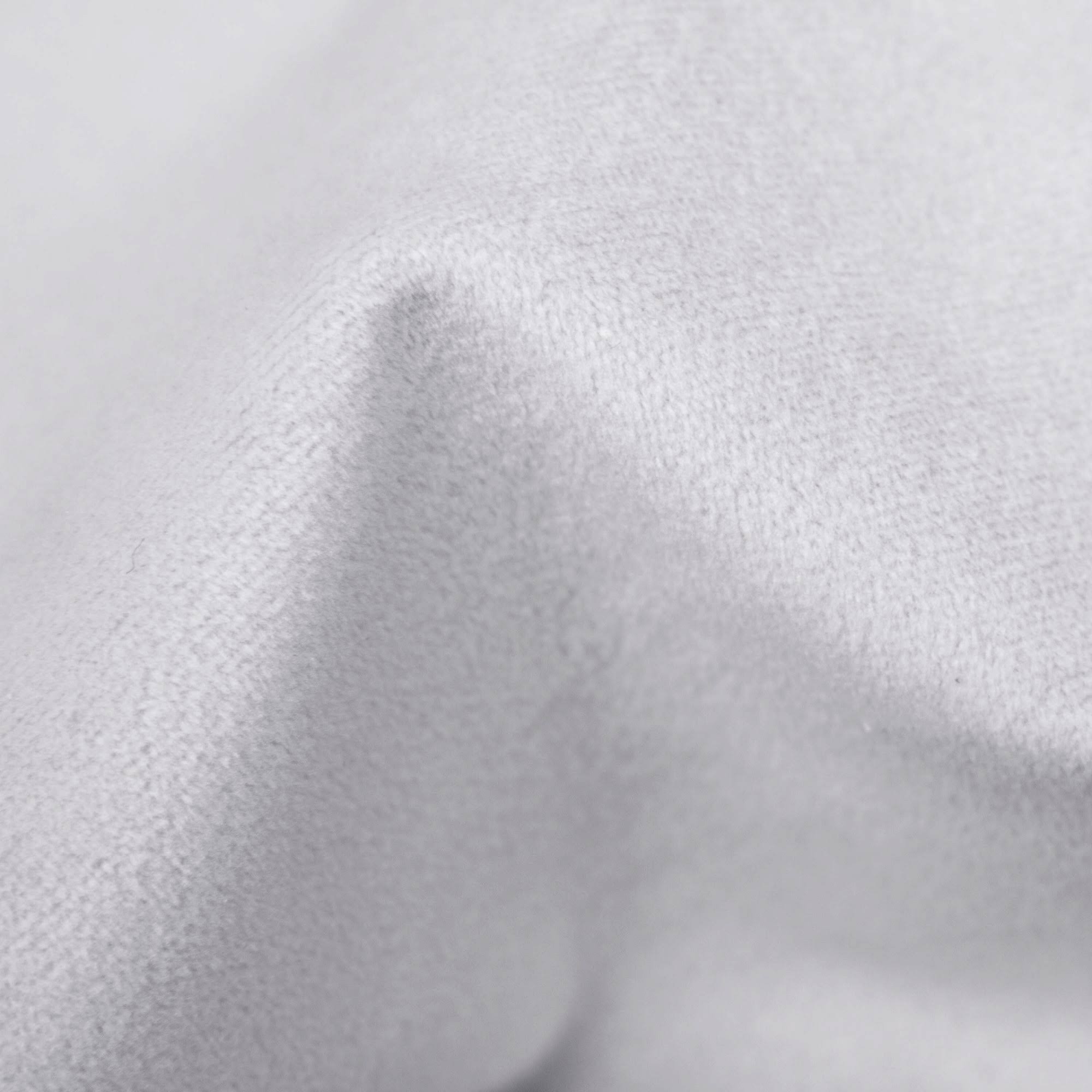 White Velvet Headboard D9835