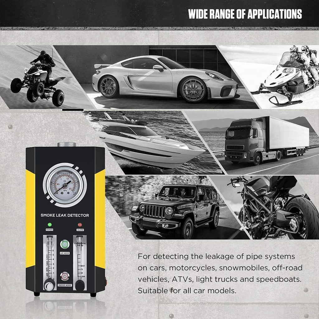 Car Smoke Machine EVAP Leak Tester with FlowMeter B497