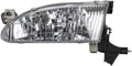 Driver Side Headlight for Toyota Corolla 1998-2000, Bulbs Included, Pack of 2 G854