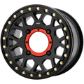 Satin Black 14x7 4x156 10mm Beadlock Wheel X1390