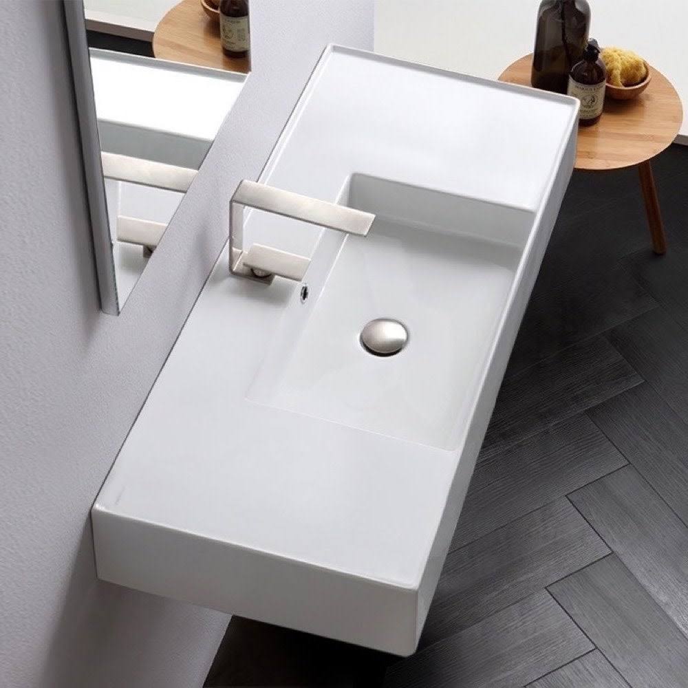 White Bathroom Sink G67736
