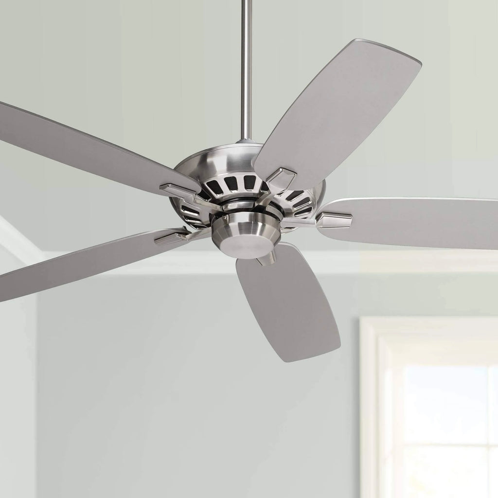 Brushed Nickel Ceiling Fan with Remote Control A324