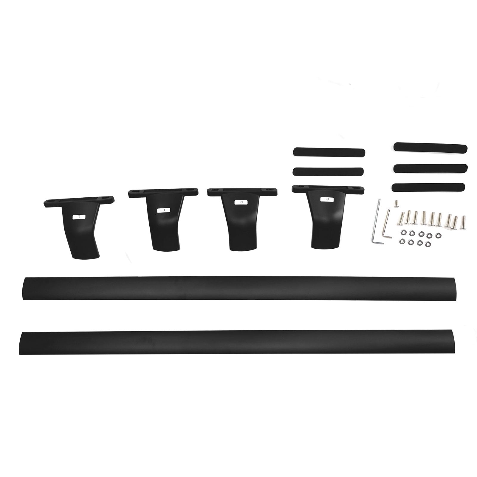 Black Aluminum Roof Rack Cross Bar Cargo Carrier 2PCS U6380