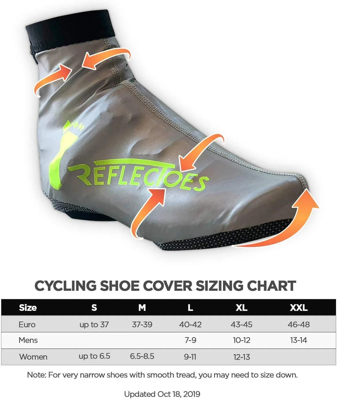 Reflective Winter Bike Shoe Covers Z8711