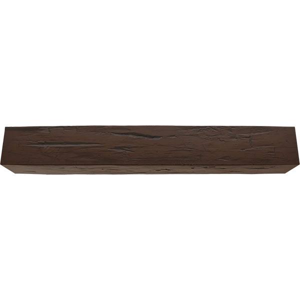 Hand Hewn Faux Wood Fireplace Mantel I9744