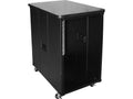 18U 800mm Depth Server Rack with Wood Top W395811