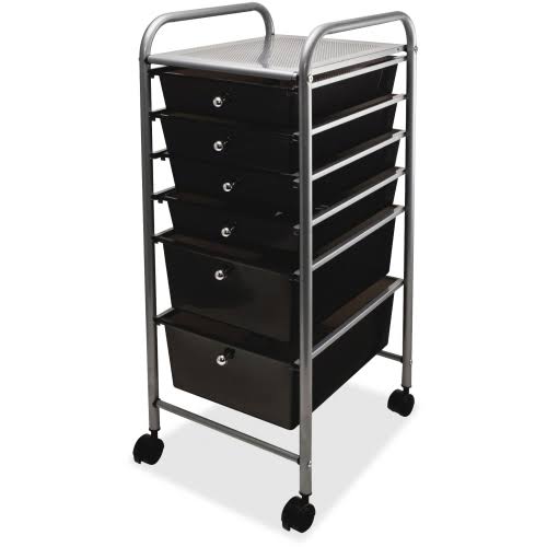 6 Drawer Organizer with Chrome Metal Frame G737