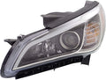 Headlight Assembly Driver Side Black Housing R592