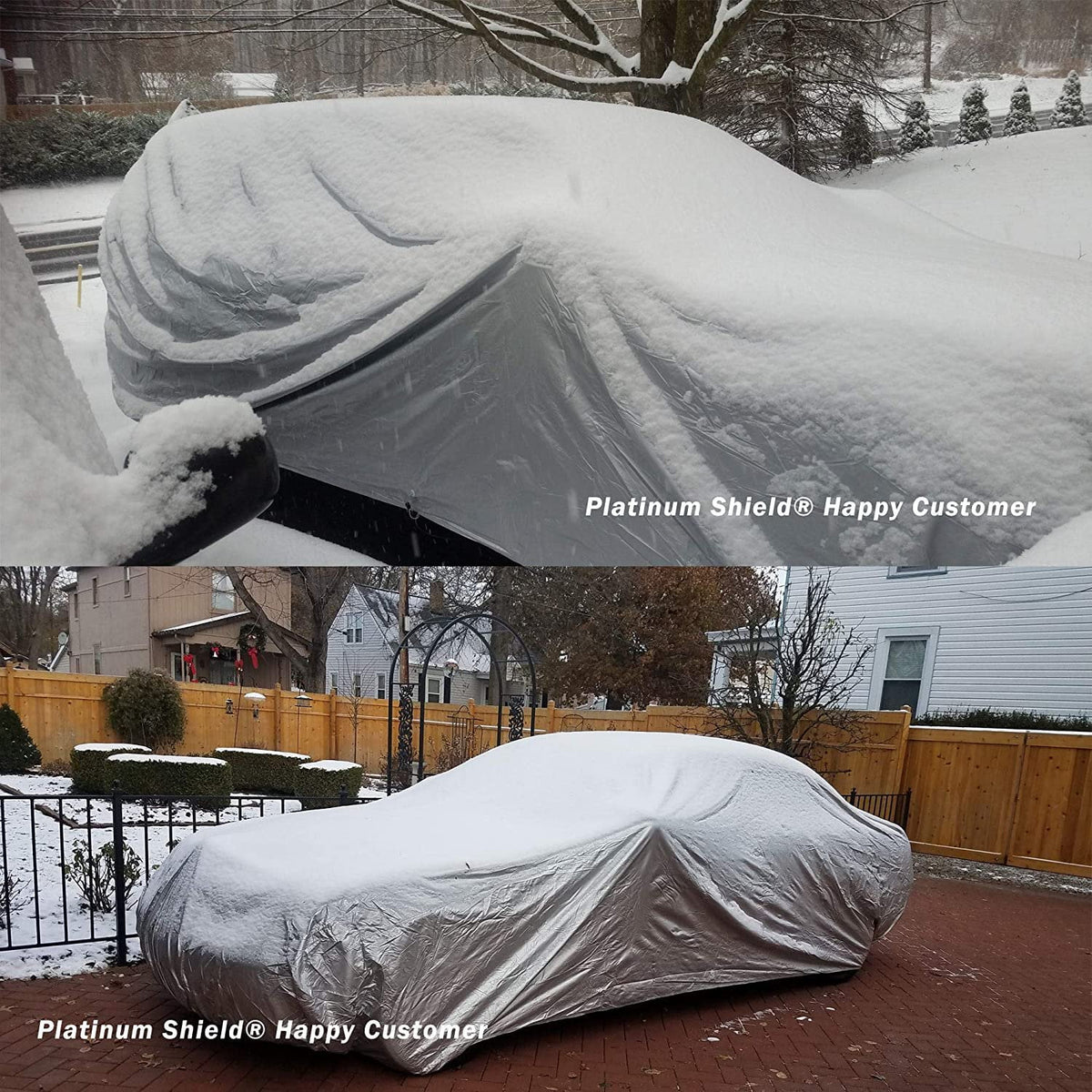 Weatherproof Car Cover with Fleece Lining W138