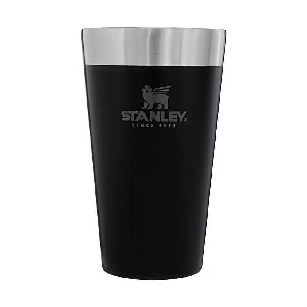 16 oz Matte Black Insulated Tumbler W5451
