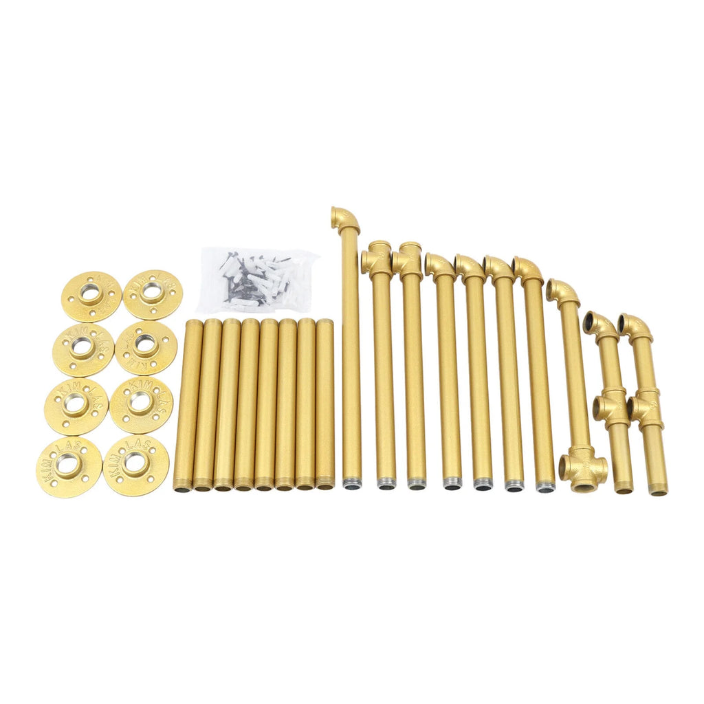 Gold Wall Mounted Detachable Clothes Rack T7647