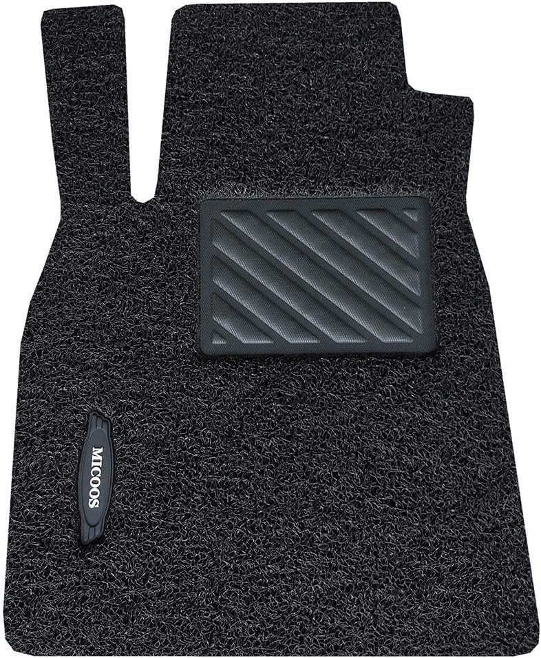 Black All Weather Heavy Duty Waterproof Floor Mat Set D68783