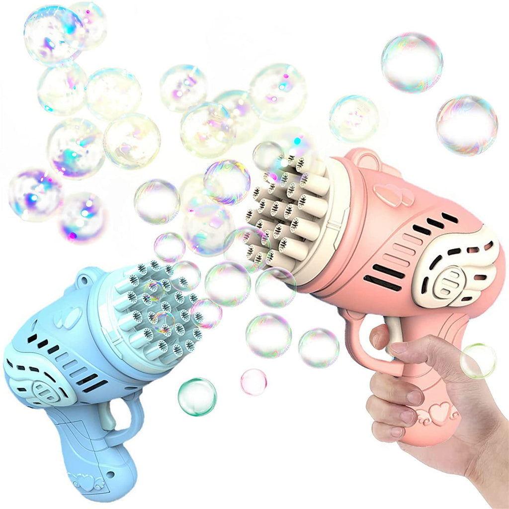23 Hole Bubble Blower Machine Outdoor Play Toys C847