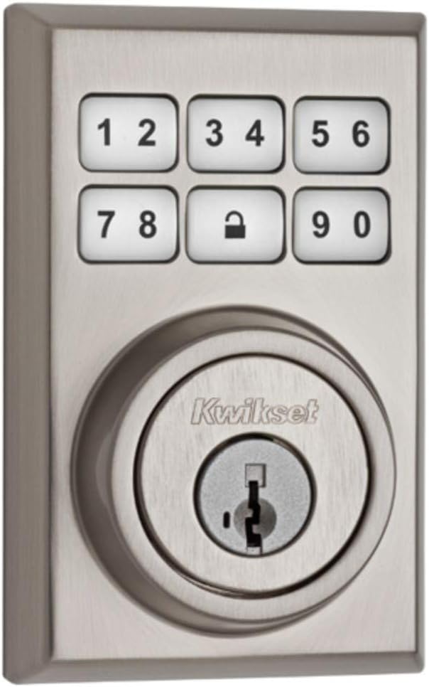 Satin Nickel Z-Wave Deadbolt S71843