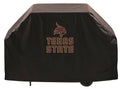 Black Outdoor Heavy Duty Vinyl BBQ Grill Cover (72x22) D626626